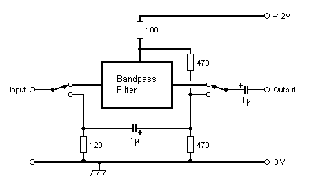 Filter IN/OUT Switch